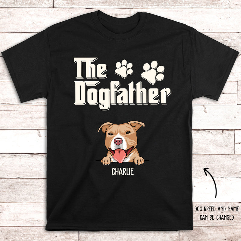 The Dogfather - Personalized Custom Premium T-shirt