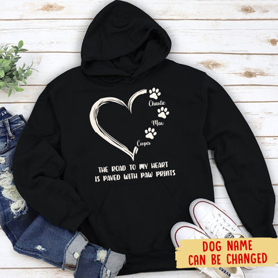 The Road To Heart - Personalized Custom Hoodie