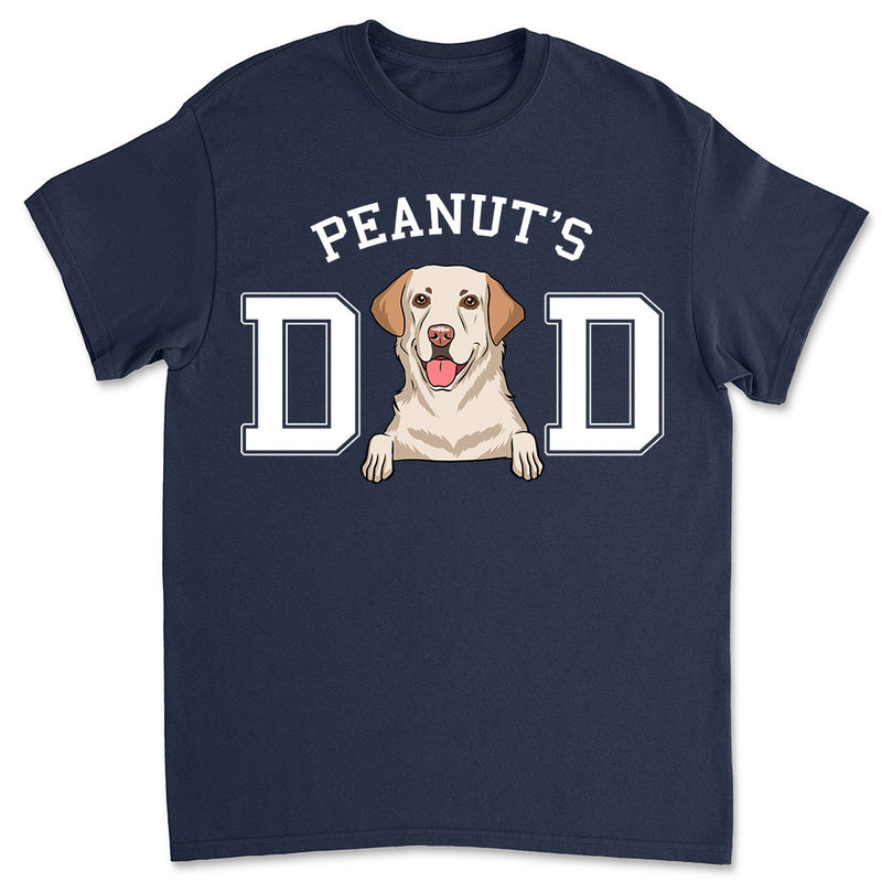 Dog Dad/Mom Basic - Personalized Custom Unisex T-shirt