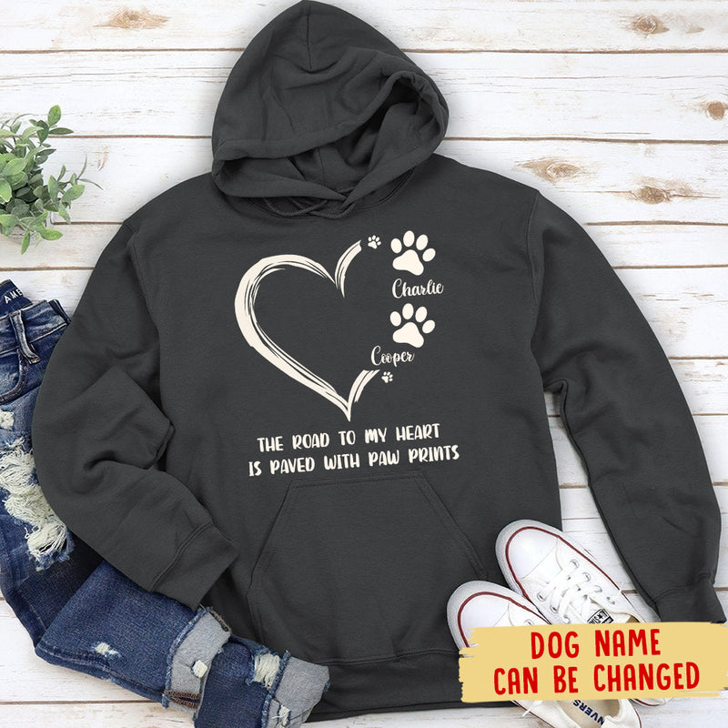 The Road To Heart - Personalized Custom Hoodie