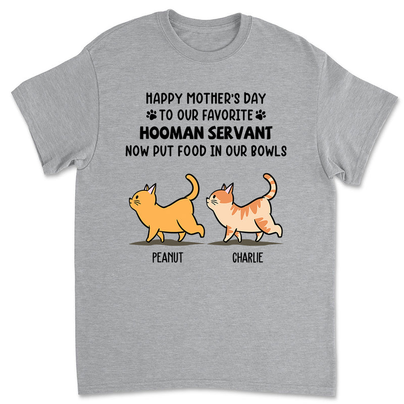 Favorite Hooman Servant - Personalized Custom Unisex T-shirt