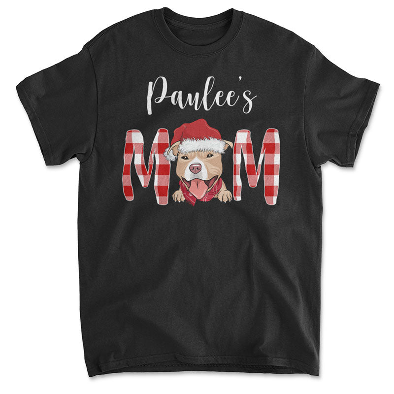 Christmas Dog Mom/Dad - Personalized Custom Unisex T-shirt