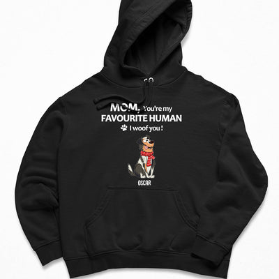 To My Favourite Human - Personalized Custom Hoodie