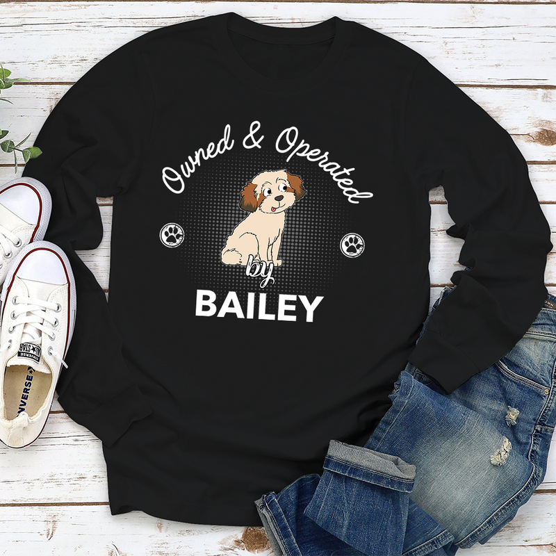 Owned & Operated - Personalized Custom Long Sleeve T-shirt