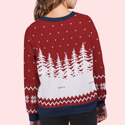 Winter Human Belong - Personalized Custom All-Over-Print Sweatshirt