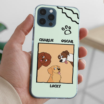 Cartoon Dog - Personalized Custom Phone Case