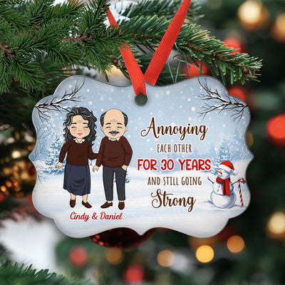 Annoying Couple - Personalized Custom Aluminum Ornament