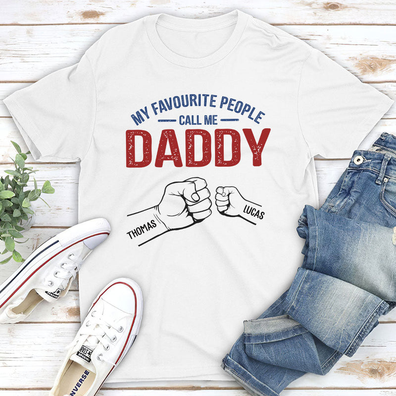 My Favourite People - Personalized Custom Classic T-shirt