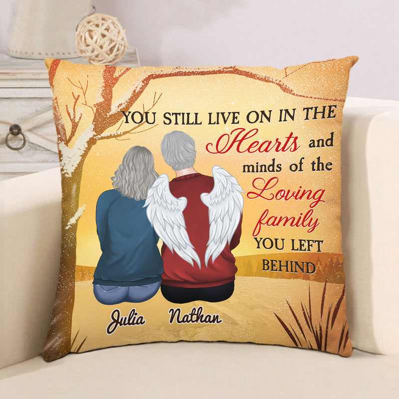 Loving Memories - Personalized Custom Throw Pillow