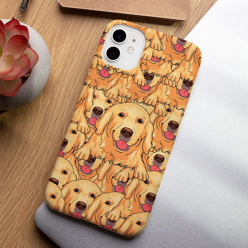 Dog Face - Personalized Custom Phone Case
