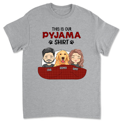 Pyjama Shirt Couple - Personalized Custom Unisex T-shirt