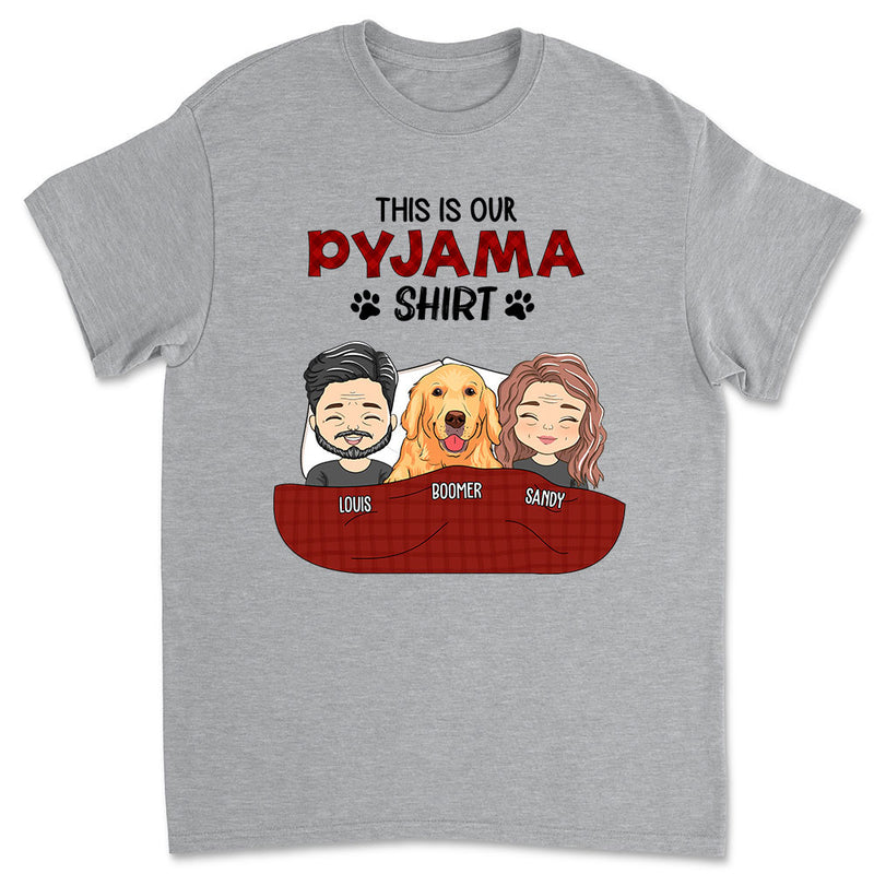 Pyjama Shirt Couple - Personalized Custom Unisex T-shirt