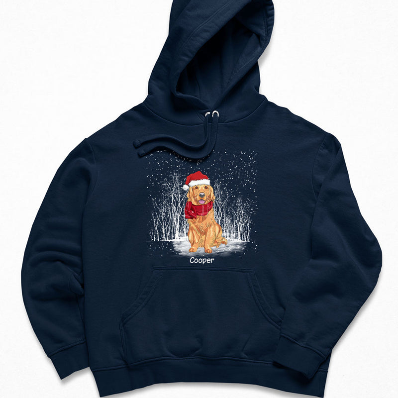 Winter Dog - Personalized Custom Hoodie