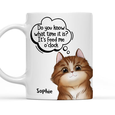 Feed Me O‘clock - Personalized Custom Coffee Mug