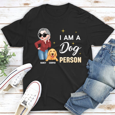 A Dog Person - Personalized Custom Unisex T-shirt