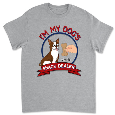 Dog Snack Dealer - Personalized Custom Unisex T-shirt