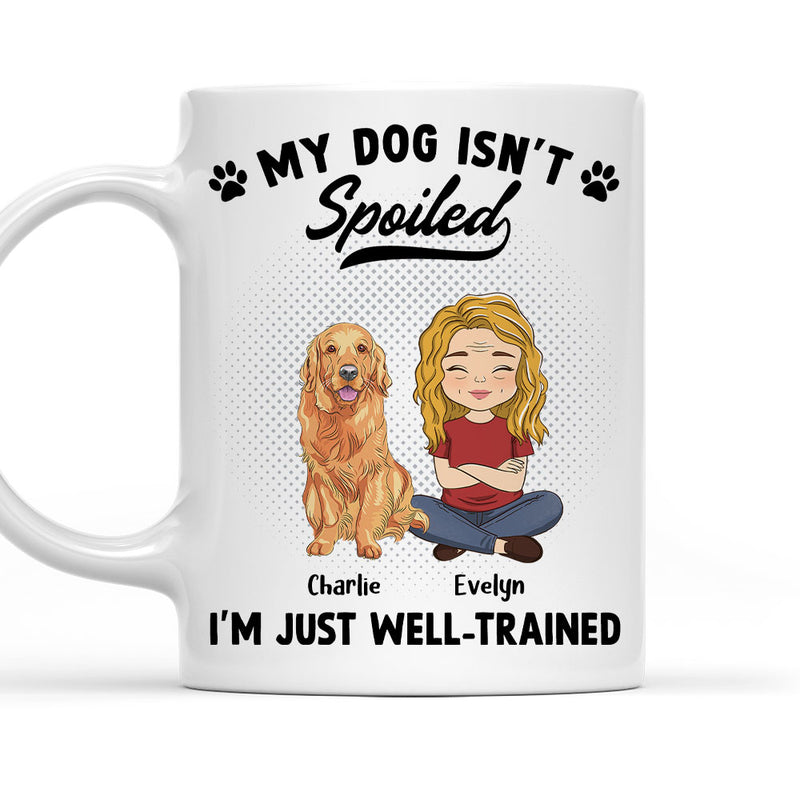 Spoiled Dog - Personalized Custom Coffee Mug