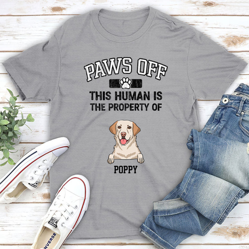 Paws Off - Personalized Custom Unisex T-shirt