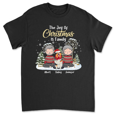Joy Of Christmas - Personalized Custom Unisex T-shirt