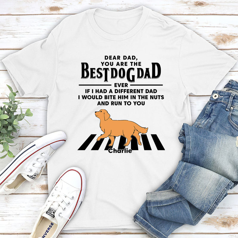 Dogs Run To You 2 - Personalized Custom Unisex T-shirt