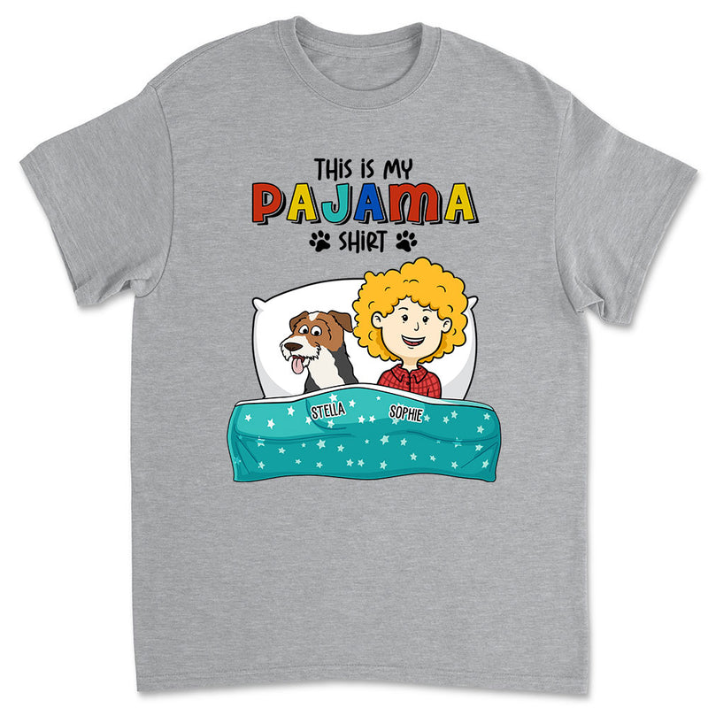 Pajama Dog - Personalized Custom Unisex T-shirt