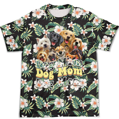 Dog Mom Summer Tropical 2 - All-over-print T-shirt