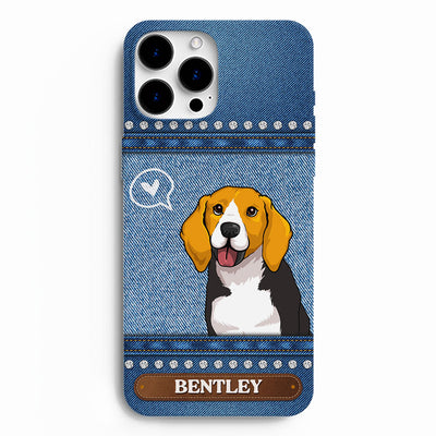 Love Dog Jean - Personalized Custom Phone Case