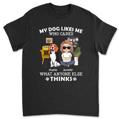 My Dog Like Me - Personalized Custom Unisex T-shirt