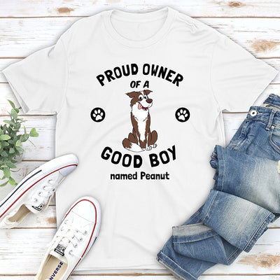 Proud Owner- Personalized Custom Unisex T-shirt