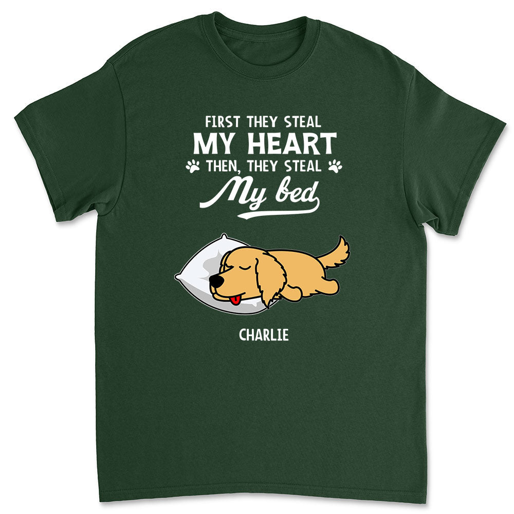 Steal My Heart - Personalized Custom Unisex T-shirt 