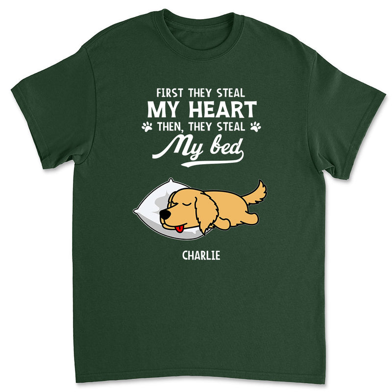 Steal My Heart - Personalized Custom Unisex T-shirt