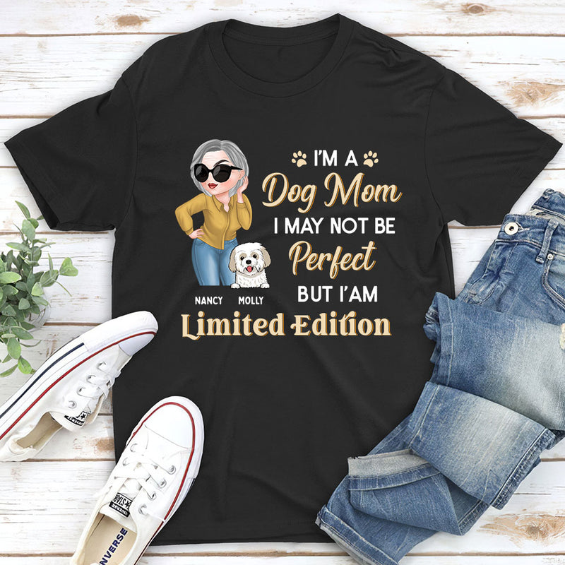 Limited Dog Mom - Personalized Custom Unisex T-shirt