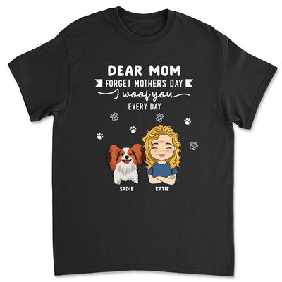 Everyday I Woof You - Personalized Custom Unisex T-shirt