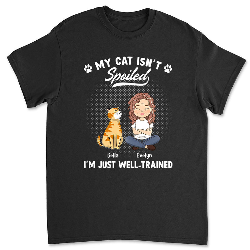 Spoiled Cat - Personalized Custom Unisex T-shirt