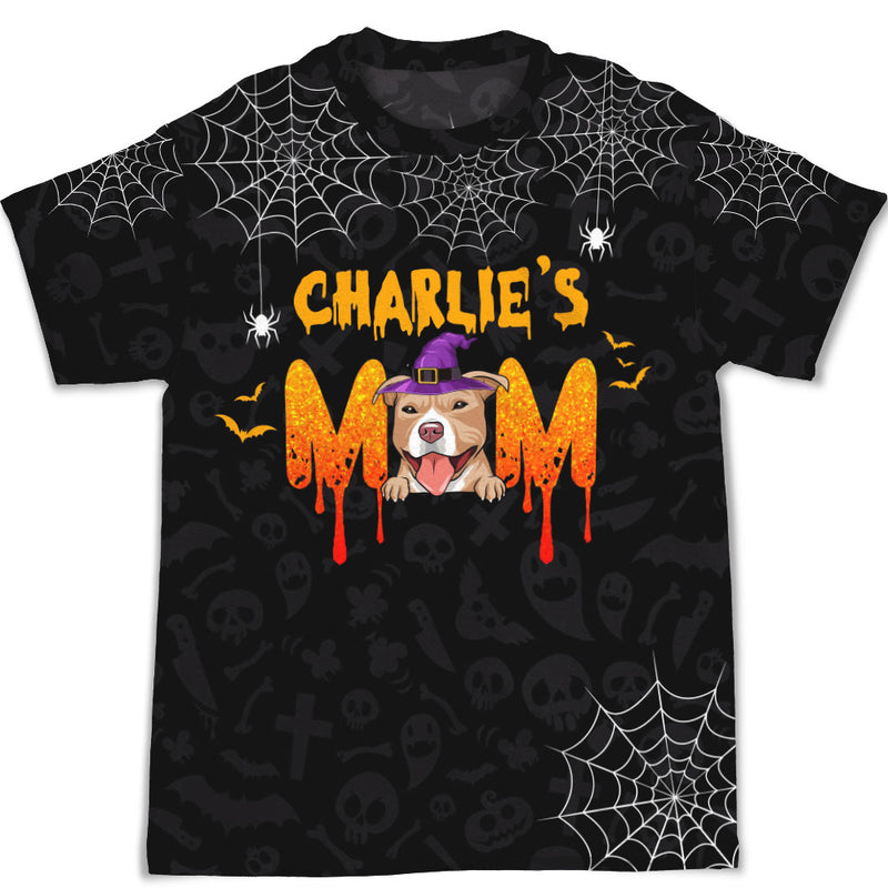Halloween Mom - Personalized Custom All-over-print T-shirt