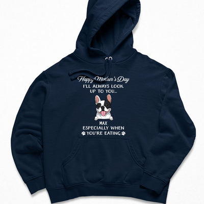 Dog Look Up To You - Personalized Custom Hoodie