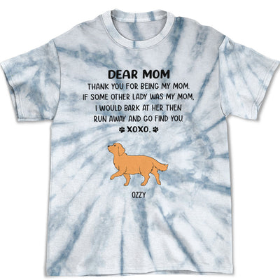 Dear Mom Xoxo - Personalized Custom All-over-print T-shirt