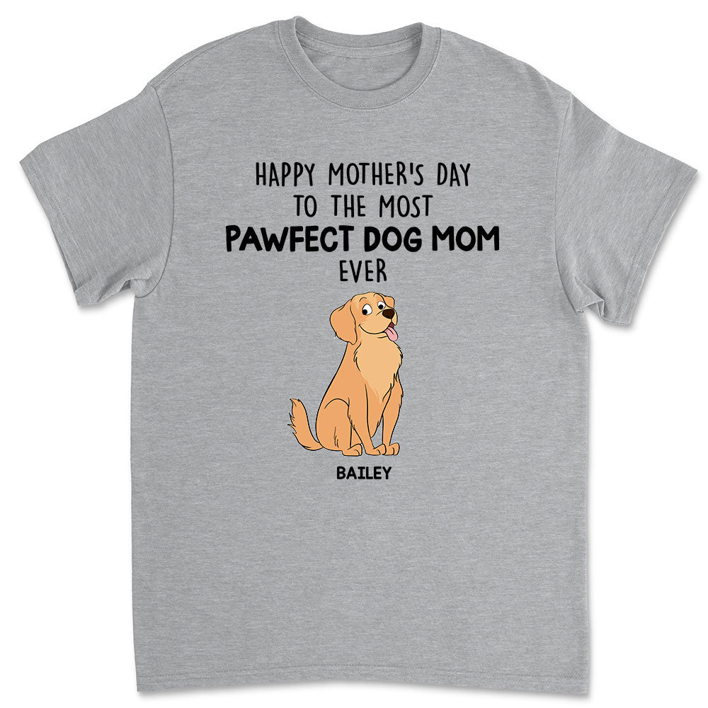 Discover Pawfect Mom - Personalized Custom Unisex T-shirt 