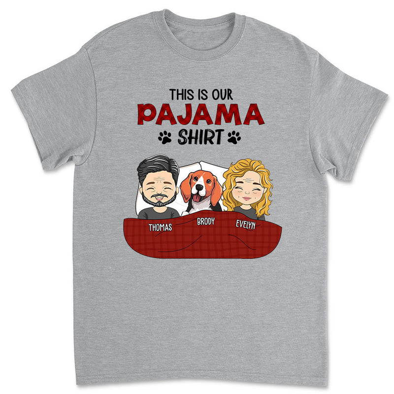 Pajama Shirt Couple - Personalized Custom Premium T-shirt