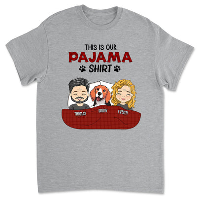 Pajama Shirt Couple - Personalized Custom Unisex T-shirt