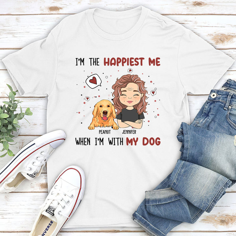 Happiest Me - Personalized Custom Unisex T-shirt