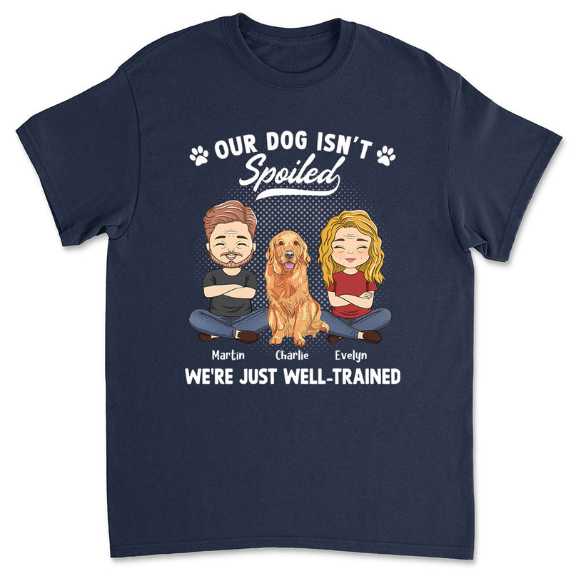 Spoiled Dog Couple - Personalized Custom Unisex T-shirt