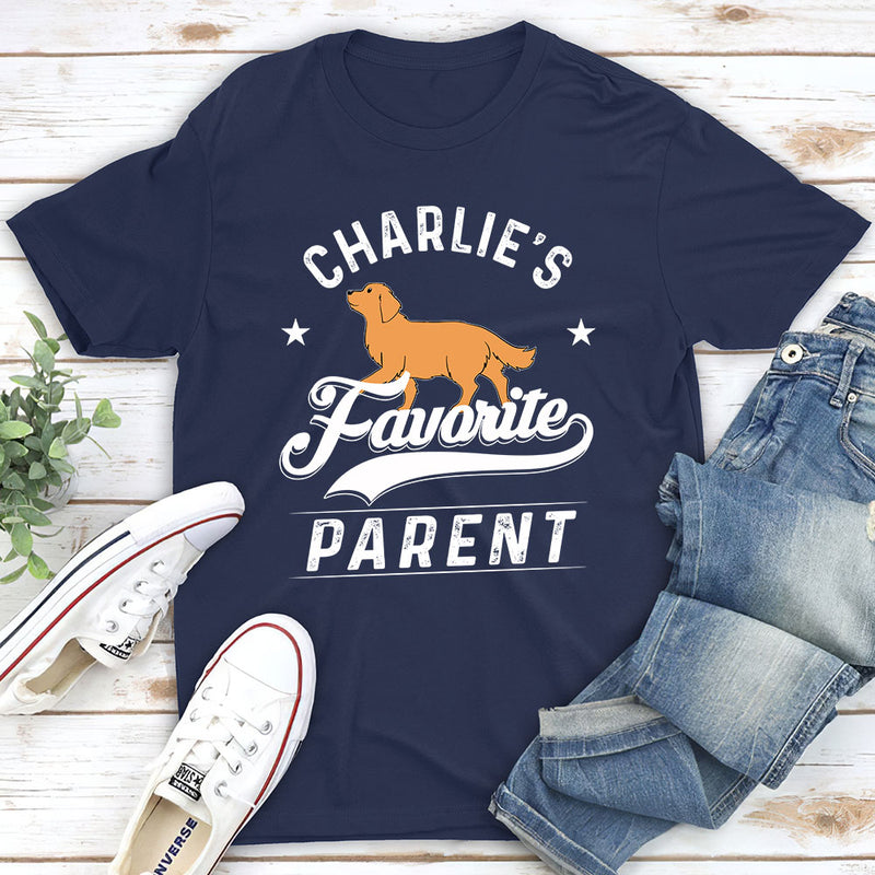 Favorite Parent - Personalized Custom Unisex T-shirt