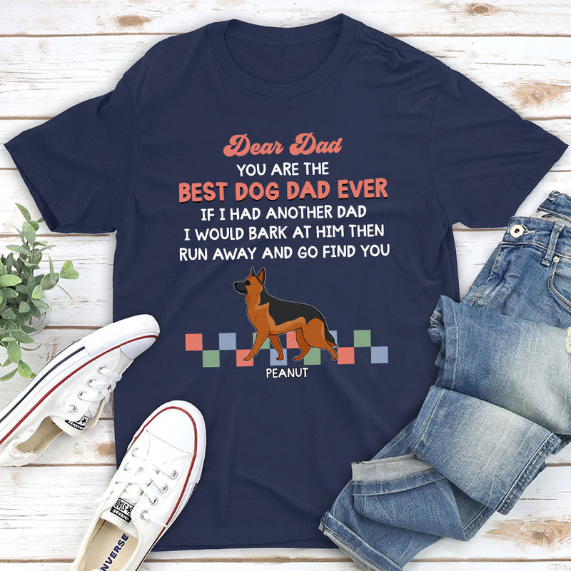 Retro Dog Mom - Personalized Custom Unisex T-shirt