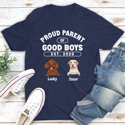 Proud Parent - Personalized Custom Unisex T-shirt