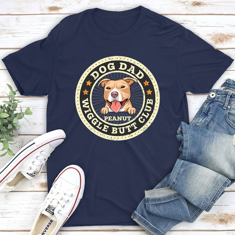 Wiggle Butt Club - Personalized Custom Unisex T-shirt