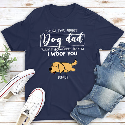 Pawfect Mom Dad - Personalized Custom Unisex T-shirt