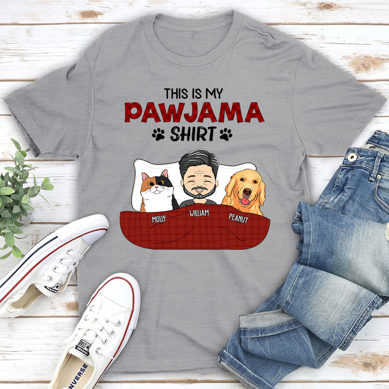 Pawjama Shirt - Personalized Custom Unisex T-shirt