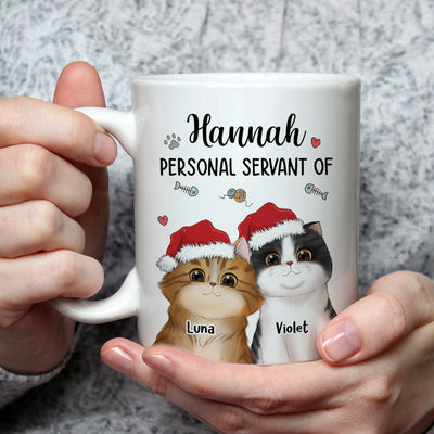 Personal Servant Of - Personalized Custom Coffee Mug