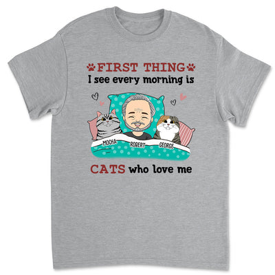 Every Morning Cat - Personalized Custom Unisex T-shirt